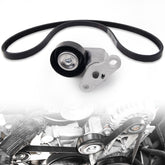 Loosoo A/C Serpentine Belt Tensioner Kit front view showing precise fitment