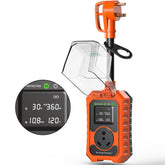 Losrik RV surge protector 30a display tracks real-time amperage and power usage for safe camping.