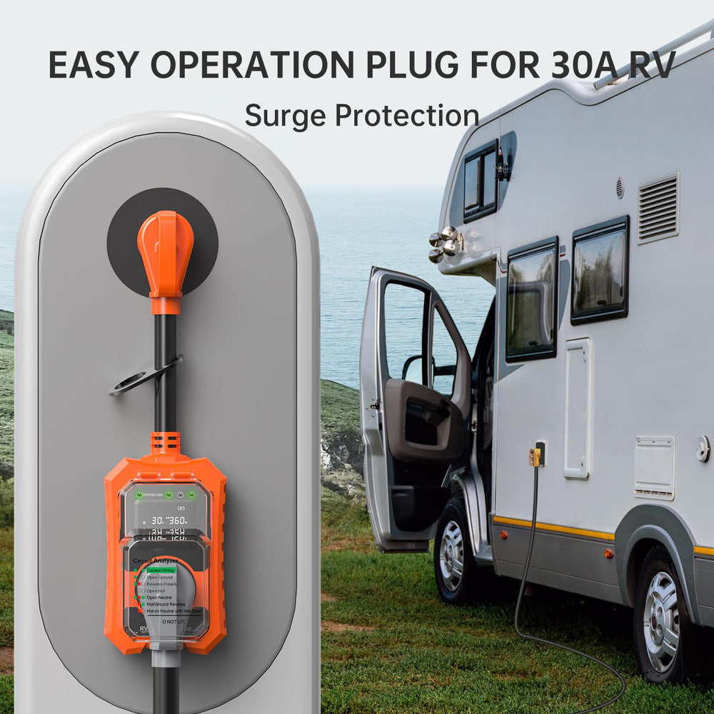 Losrik ergonomic grip makes plugging in easy and safer.