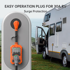 Losrik ergonomic grip makes plugging in easy and safer.