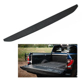 Lostar rear gate bed cap molding front view with OEM-like finish and precise fit