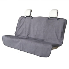 LoyaGour back-seat-cover for car and SUV protects upholstery from spills.