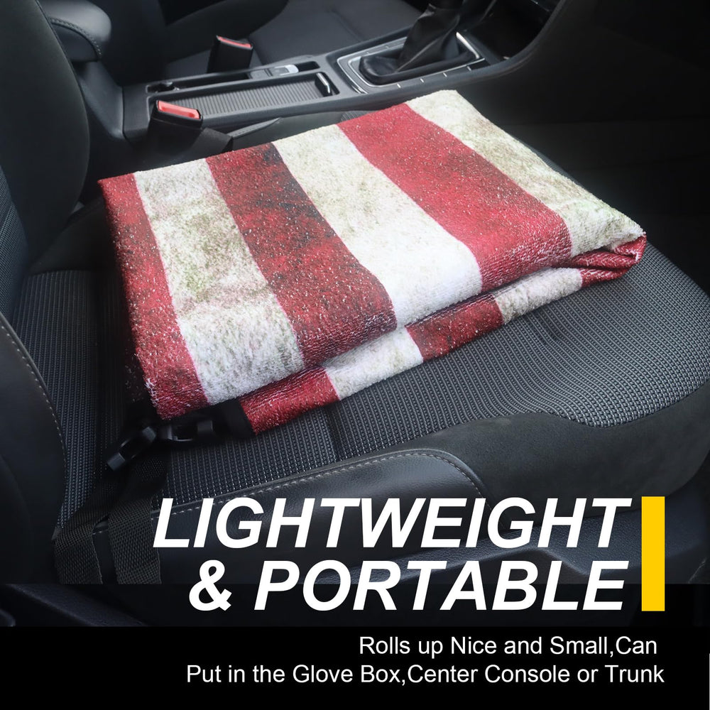 LoyaGour non-slip back seat cover stays in place during rides