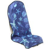LoyaGour conch-shells starfish front seat cover protects against sweat in car