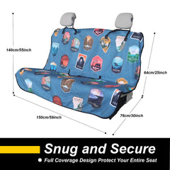 LoyaGour easy-install backseat cover keeps seats snug and secure