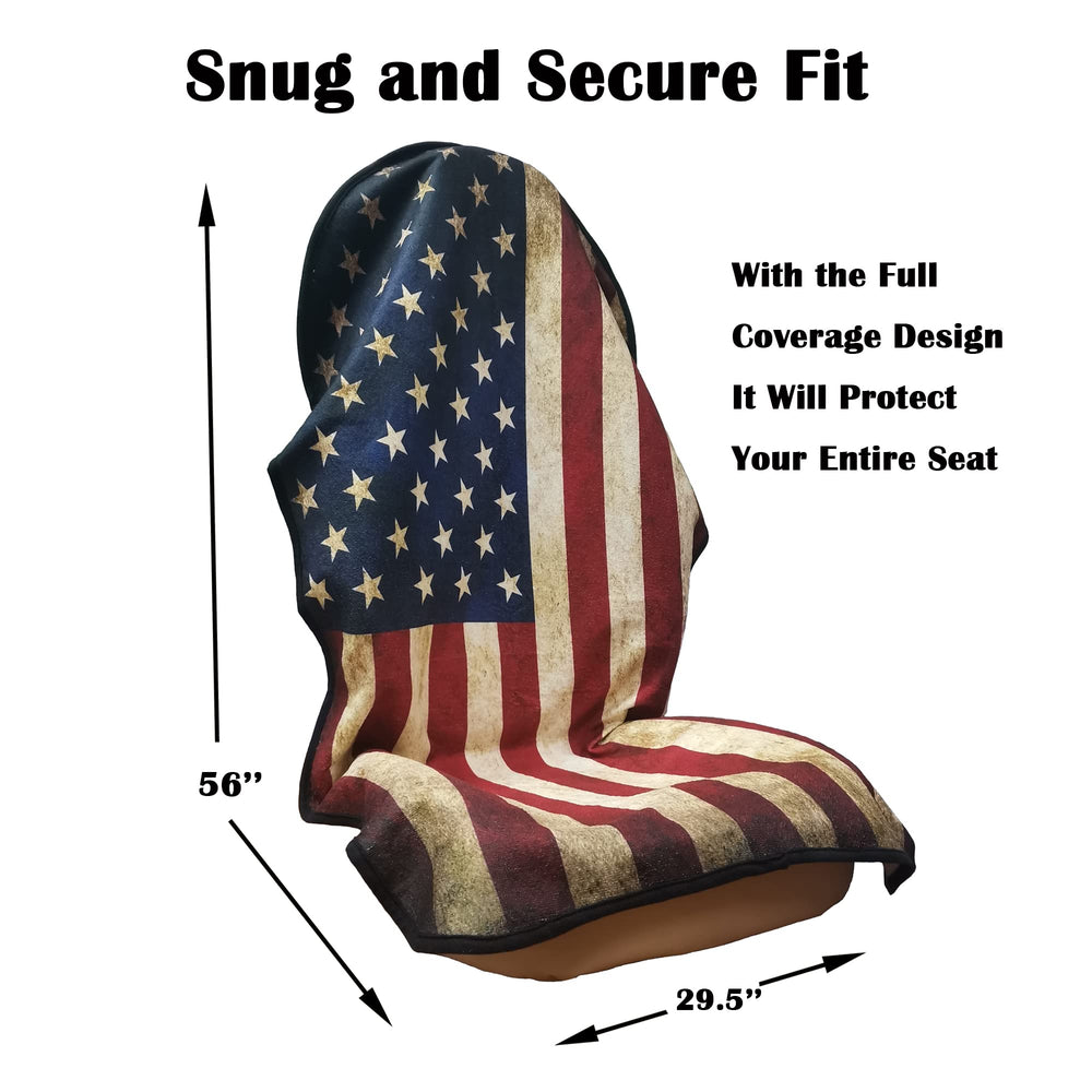 LoyaGour elastic strap system ensures a snug universal fit for most vehicles.