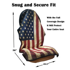 LoyaGour elastic strap system ensures a snug universal fit for most vehicles.