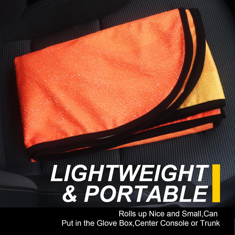 LoyaGour back seat towel keeps interior clean and inviting.