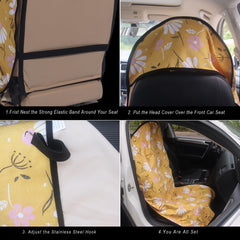 LoyaGour front-seat cover provides full coverage for standard bucket seats.