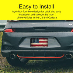 LoyaGour gift-ready patriotic license plate for friends and family