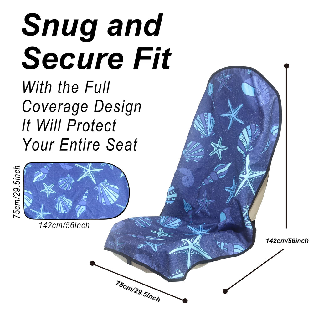 LoyaGour non-slip backing keeps seat cover in place during drives
