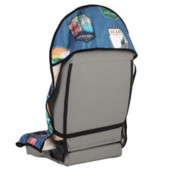 LoyaGour compact roll-up storage keeps the car neat