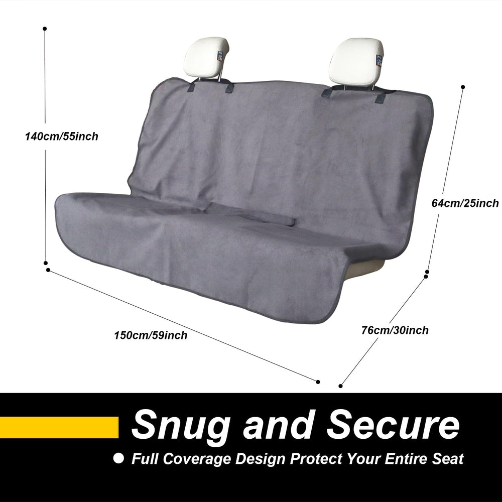 LoyaGour waterproof rear-seat-protector keeps seats dry after spills.