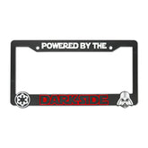 LP Frameworks Darkside 3D raised frame front view shows universal fit and black finish