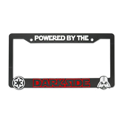 LP Frameworks Darkside 3D raised frame front view shows universal fit and black finish