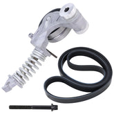 Lqito belt tensioner with pulley maintains proper belt tension for smooth operation