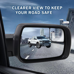 Lqito blind-spot mirror for Ram 1500 aids lane changes with better visibility
