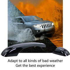 Lqito easy adhesive installation with heat-activated tape for strong hold.