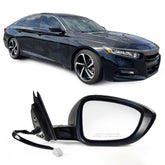 Lqito right door mirror for Honda Accord 2018-2022 with durable PA66-GF30 housing.