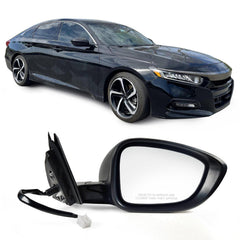 Lqito right door mirror for Honda Accord 2018-2022 with durable PA66-GF30 housing.
