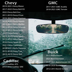 Lqito interior rear view mirror for Chevy Equinox provides clearer rear view.