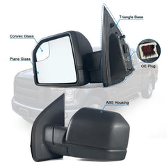 Lqito power-adjustable mirror for Ford F-150 2015–2020 improves quick positioning