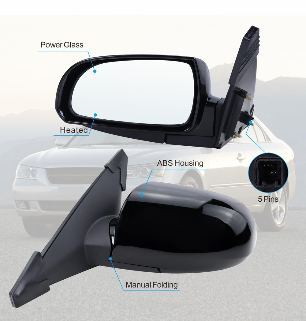 Lqito power glass heated mirror enhances defogging for clear night driving