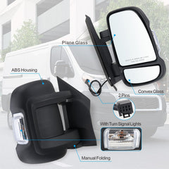 Lqito Promaster right mirror manual folding for compact stance