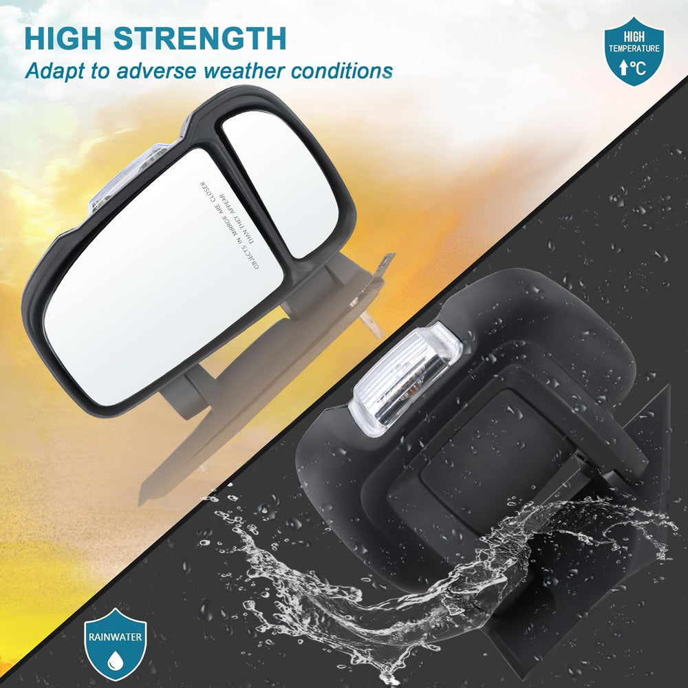 Lqito Promaster right mirror without power glass for simple swap