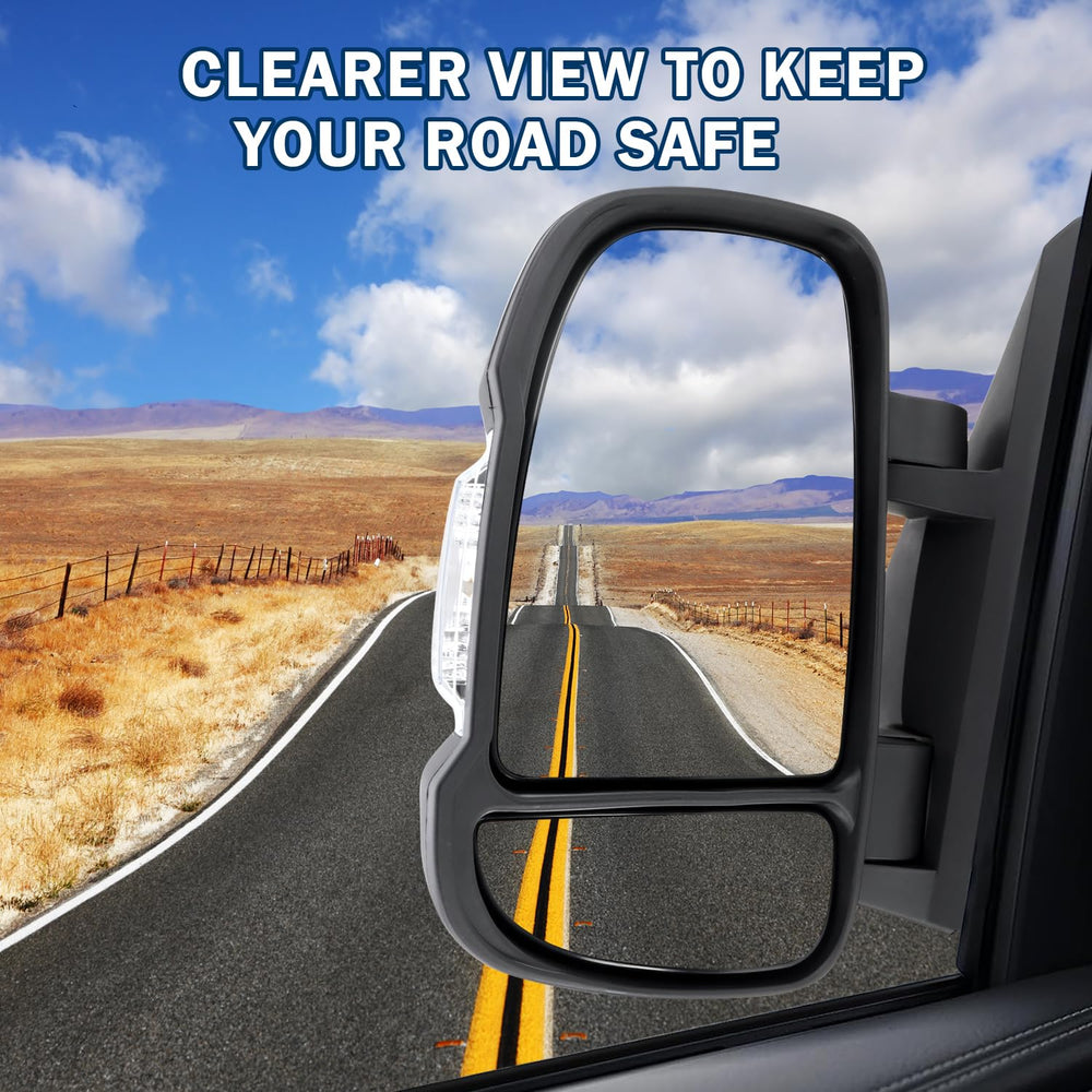 Lqito Ram ProMaster left mirror with durable housing for harsh conditions