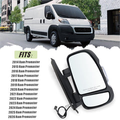Lqito Ram Promaster mirror PA66 housing for durability