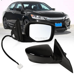 Lqito right passenger mirror for Honda Accord 2013-2017 with power glass and visibility.