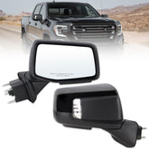 Lqito Sierra 1500 right passenger mirror front view, ready for OEM-style replacement