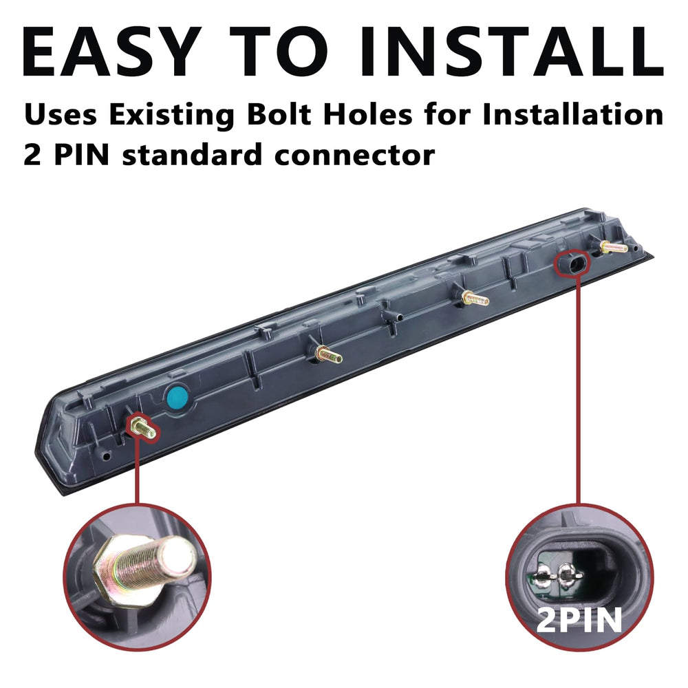 Lqito Tahoe 3rd brake light assembly for plug-and-play OEM replacement.