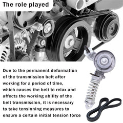 Lqito tensioner kit with belt allows quick, synchronized installation