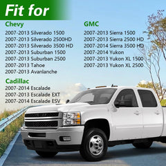 LQYLMY Chevy Silverado fitment image showing model compatibility