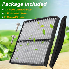 LQYLMY complete cabin filter kit with door and screws