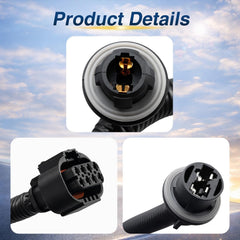 LQYLMY plug-and-play harness simplifies installation and saves time