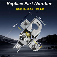 LQYLMY positive battery terminal connector for Fusion 2010-2020 resists corrosion