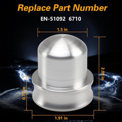 Replacement part EN-51092 6710 clearly labeled