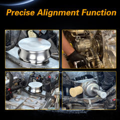 Tool sliding easily into curved fuel pump bottom