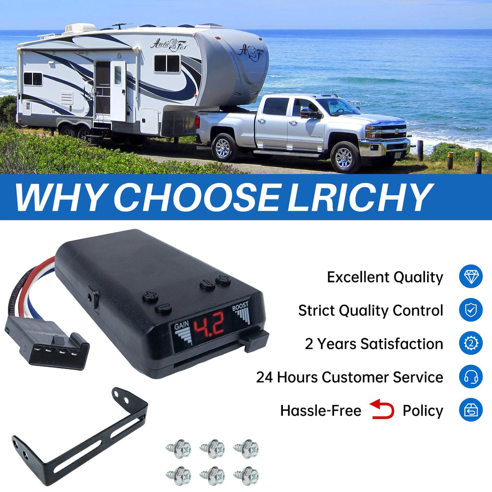 Lrichy 8508211 warranty and support card indicates after-sales service
