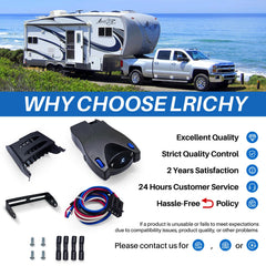 Lrichy 90885 quick-disconnect design makes storage simple when not in use.