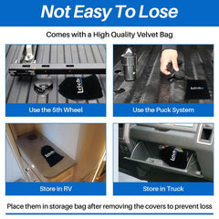 Lrichy durable ABS plastic bed plug cover designed for heavy-duty trucks.