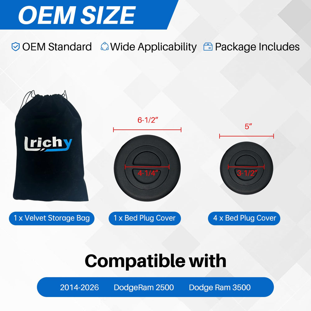 Lrichy storage bag keeps the bed plug kit organized and portable