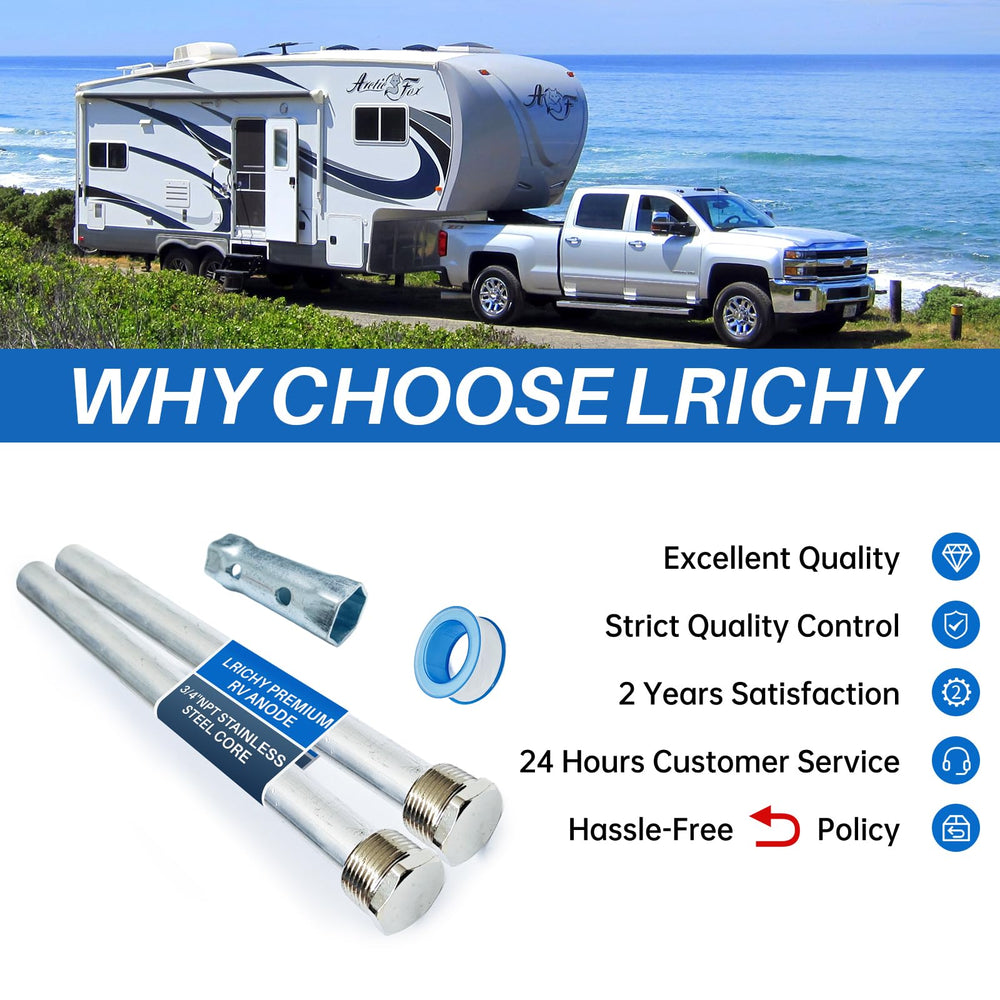 Lrichy two-pack provides extended protection for RV water heaters