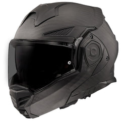 LS2 Advant X Carbon helmet matte black appearance accentuates urban and sport styling
