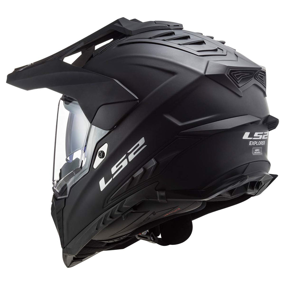 LS2 Explorer XT Adventure Pinlock insert aids fog resistance