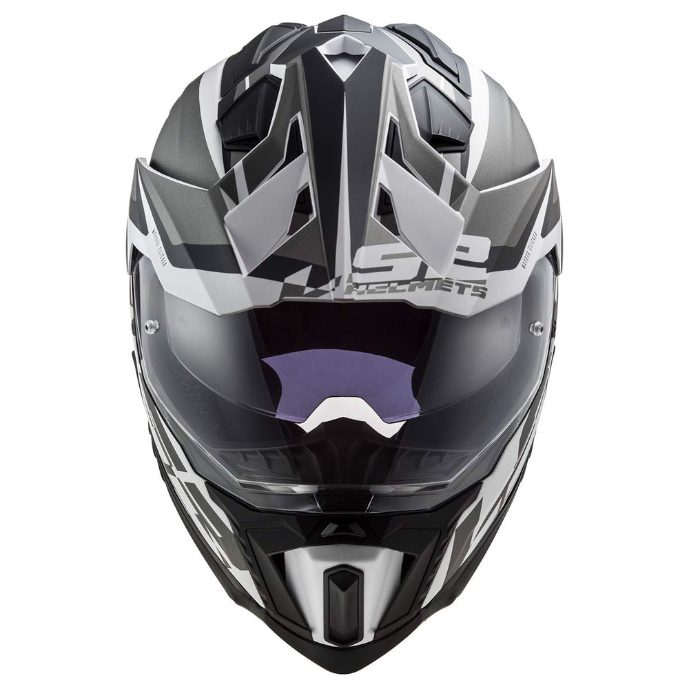 LS2 Explorer XT Adventure DOT approved helmet meeting FMVSS 218 for street safety
