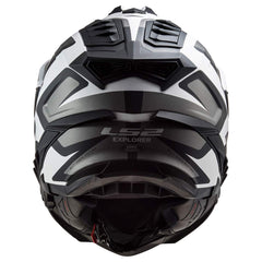 LS2 Explorer XT Adventure optically correct polycarbonate shield for clear, distortion-free visibility